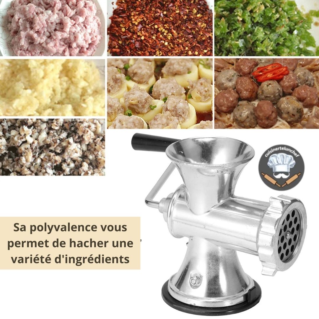 hachoir a viande |fait maison™ - cuisinertelunchef