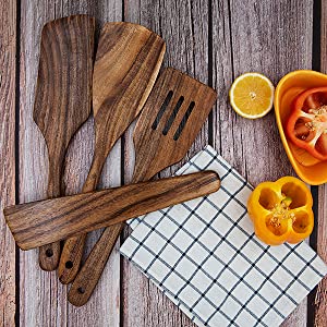 SPATULE CUISINE |bois - teck - cuisinertelunchef
