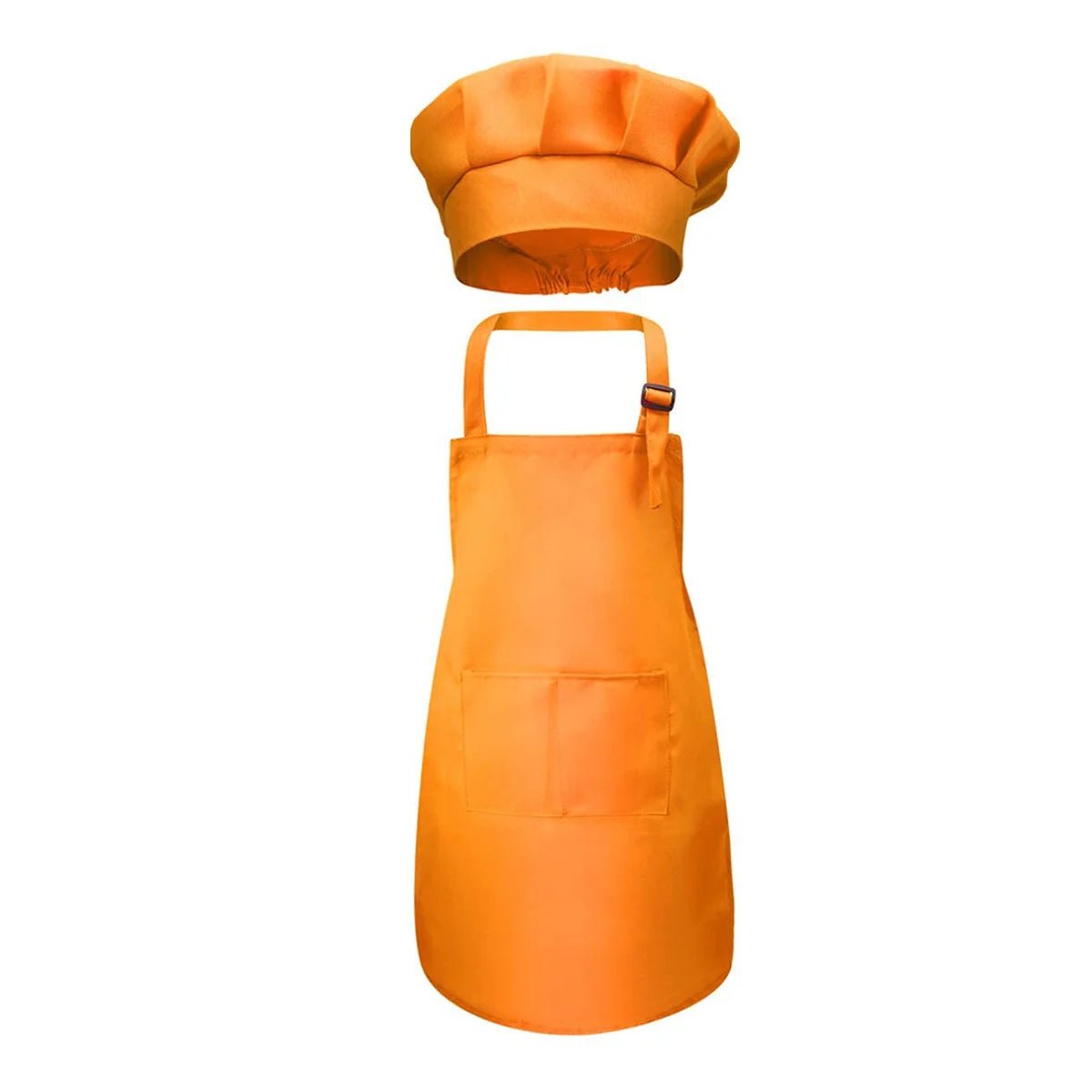 tablier de cuisine enfant - fille et garçon avec chapeau - cuisinertelunchef