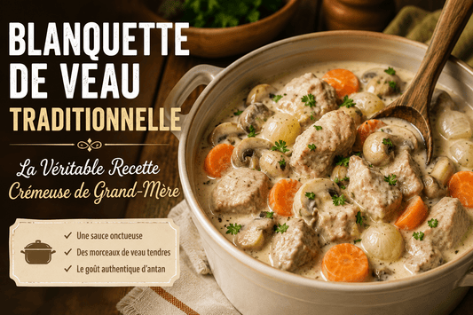 Blanquette de Veau Traditionnelle : La Véritable Recette Crémeuse de Grand-Mère - cuisinertelunchef