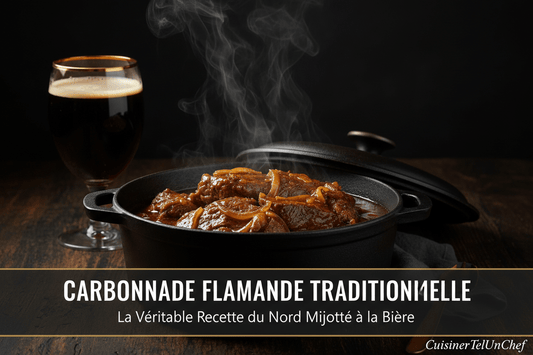 Carbonnade Flamande Traditionnelle : La Véritable Recette du Nord Mijotée à la Bière - cuisinertelunchef