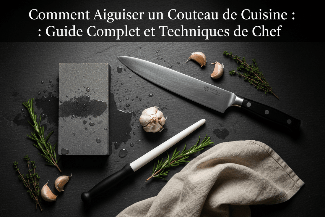 Comment Aiguiser un Couteau de Cuisine : Guide Complet et Techniques de Chef - cuisinertelunchef