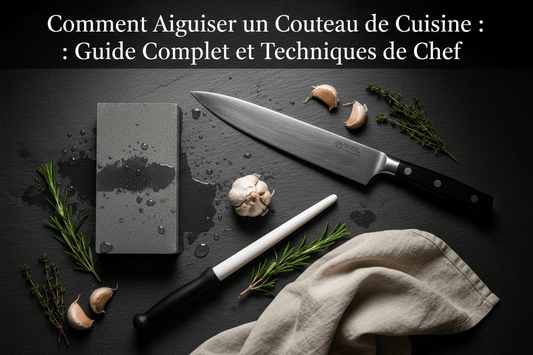 Comment Aiguiser un Couteau de Cuisine : Guide Complet et Techniques de Chef - cuisinertelunchef