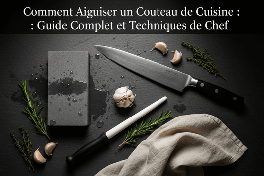 Comment Aiguiser un Couteau de Cuisine : Guide Complet et Techniques de Chef - cuisinertelunchef