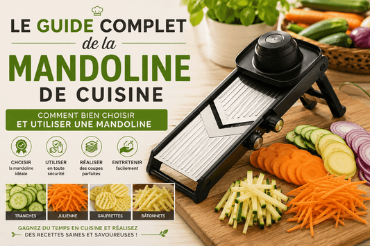 Comment choisir une mandoline de cuisine ? Le guide complet - cuisinertelunchef