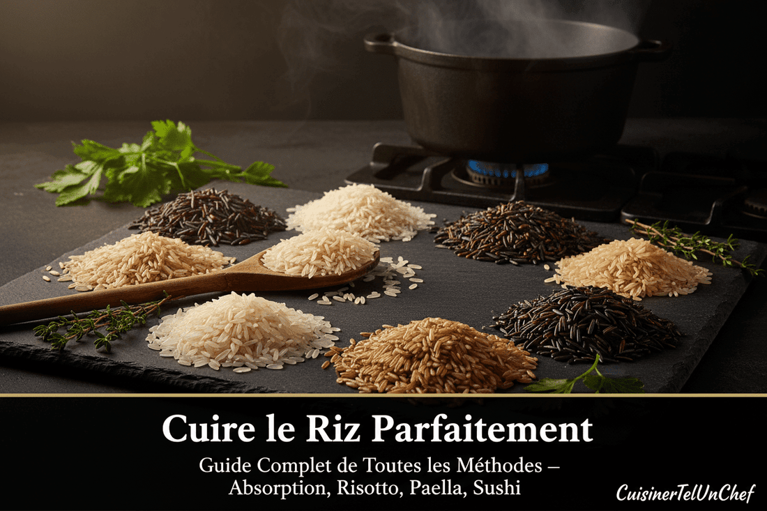 Comment Cuire le Riz Parfaitement : Guide Complet de Toutes les Méthodes - cuisinertelunchef