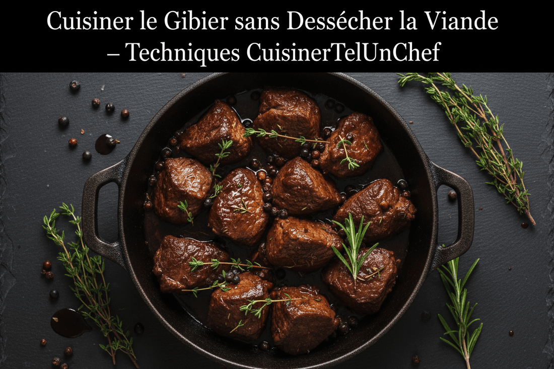 Comment Cuisiner le Gibier sans Dessécher la Viande : Techniques et Astuces du Chef - cuisinertelunchef