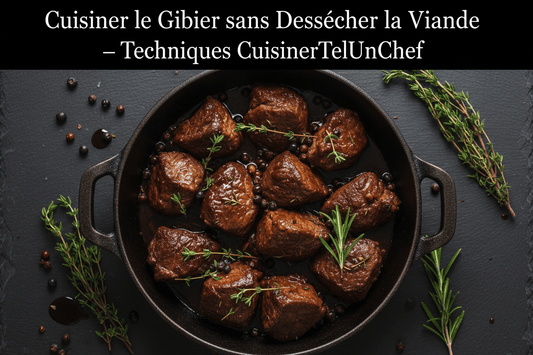 Comment Cuisiner le Gibier sans Dessécher la Viande : Techniques et Astuces du Chef - cuisinertelunchef