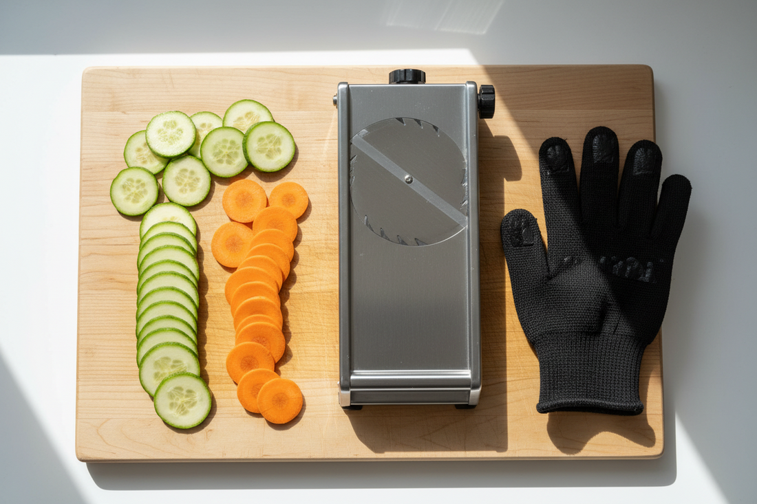 Comment utiliser une mandoline de cuisine en toute sécurité