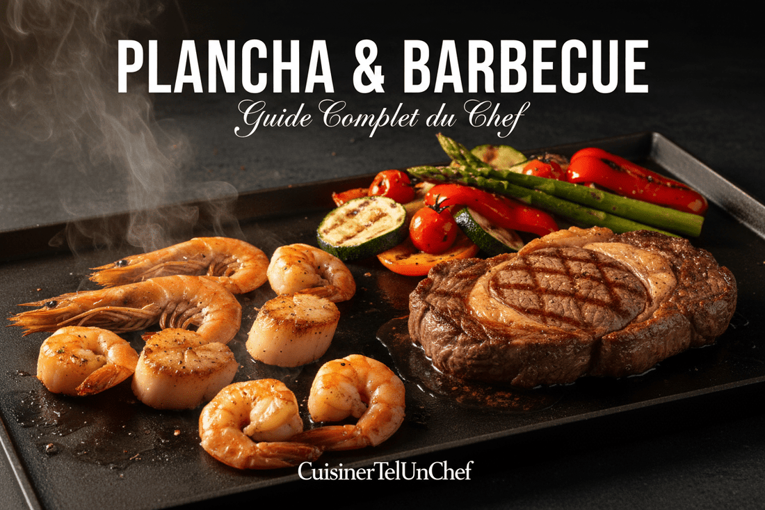 Comparatif des Techniques de Cuisson à la Plancha et au Barbecue : Guide Complet du Chef - cuisinertelunchef
