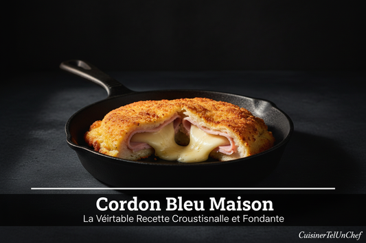 Le cordon bleu maison est un incontournable de la cuisine familiale-cuisinertelunchef