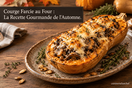 Courge Farcie au Four : La Recette Gourmande de l'Automne - cuisinertelunchef