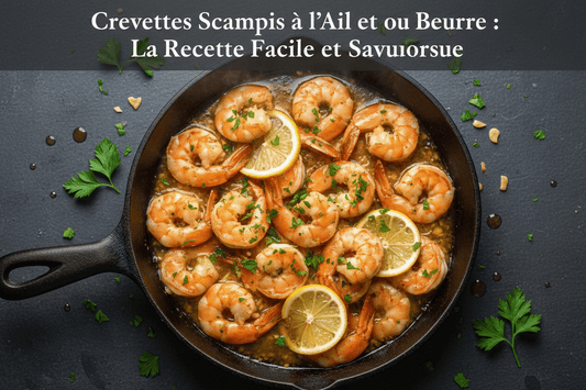 Crevettes Scampis à l'Ail et au Beurre : La Recette Facile et Savoureuse - cuisinertelunchef