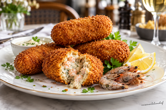 Croquettes aux Crevettes : La Véritable Recette Gourmande et Croustillante - cuisinertelunchef