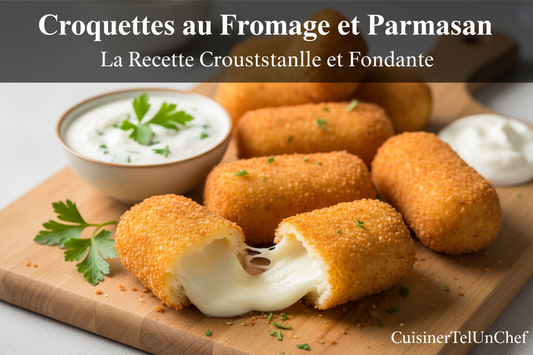 Les Croquettes au Fromage et Parmesan : Recette Croustillante et Fondante