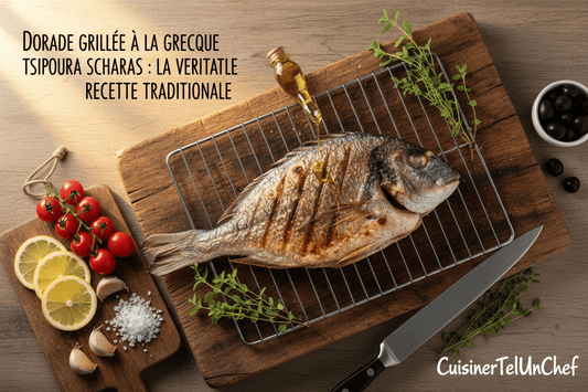 Dorade Grillée à la Grecque (Tsipoura Scharas) : La Véritable Recette Traditionnelle - cuisinertelunchef