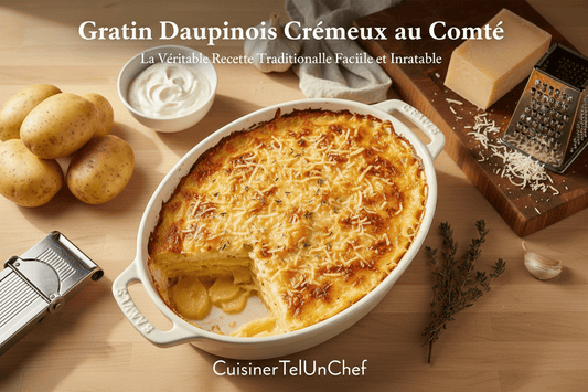Gratin Dauphinois Crémeux au Comté : la véritable recette traditionnelle facile et inratable - cuisinertelunchef
