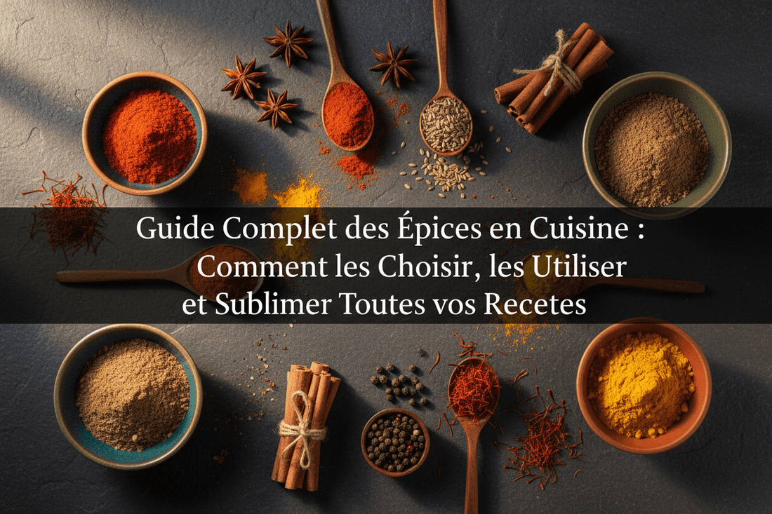 Guide Complet des Épices en Cuisine : Comment les Choisir, les Utiliser et Sublimer Toutes vos Recettes - cuisinertelunchef