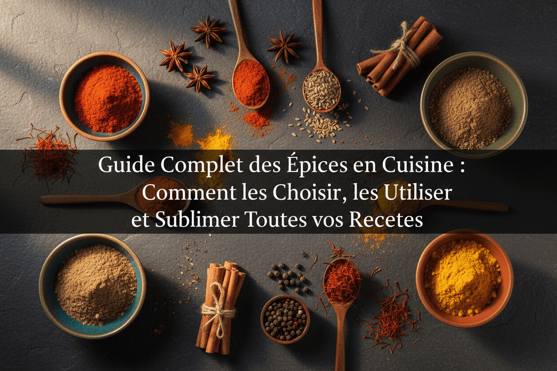 Guide Complet des Épices en Cuisine : Comment les Choisir, les Utiliser et Sublimer Toutes vos Recettes - cuisinertelunchef