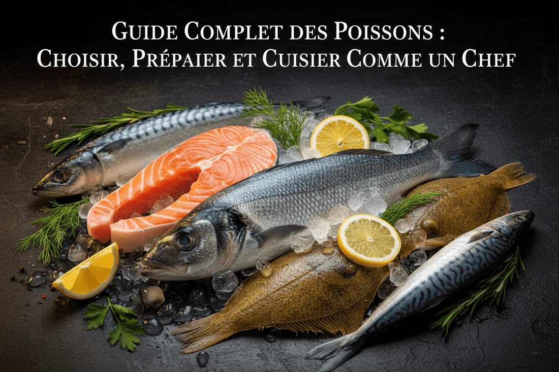 Guide Complet des Meilleurs Poissons à Cuisiner : Choisir, Préparer et Cuisiner Comme un Chef - cuisinertelunchef