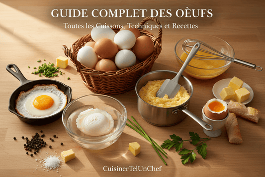 Guide Complet des Œufs : Toutes les Cuissons, Techniques et Recettes - cuisinertelunchef