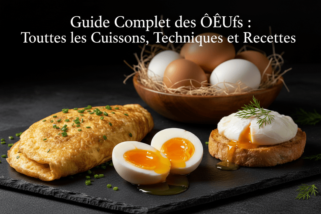 Guide Complet des Œufs : Toutes les Cuissons, Techniques et Recettes - cuisinertelunchef