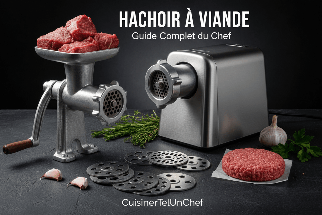 Guide Complet du Hachoir à Viande : Comment Bien le Choisir ? - cuisinertelunchef