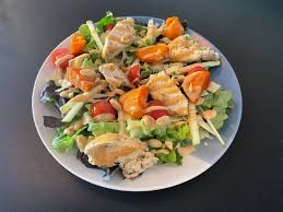 salade gourmande au parmesan