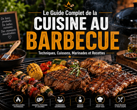 Le Guide Complet de la Cuisine au Barbecue : Techniques, Cuissons, Marinades et Recettes - cuisinertelunchef