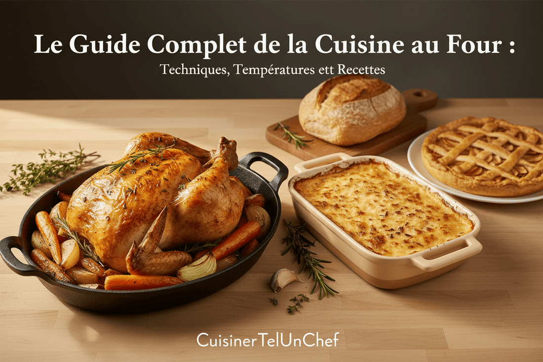 Le Guide Complet de la Cuisine au Four : Techniques, Températures et Recettes - cuisinertelunchef