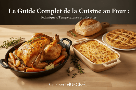 Le Guide Complet de la Cuisine au Four : Techniques, Températures et Recettes - cuisinertelunchef
