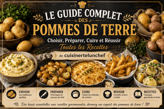 Le Guide Complet des Pommes de Terre : Choisir, Préparer, Cuire et Réussir Toutes les Recettes - cuisinertelunchef