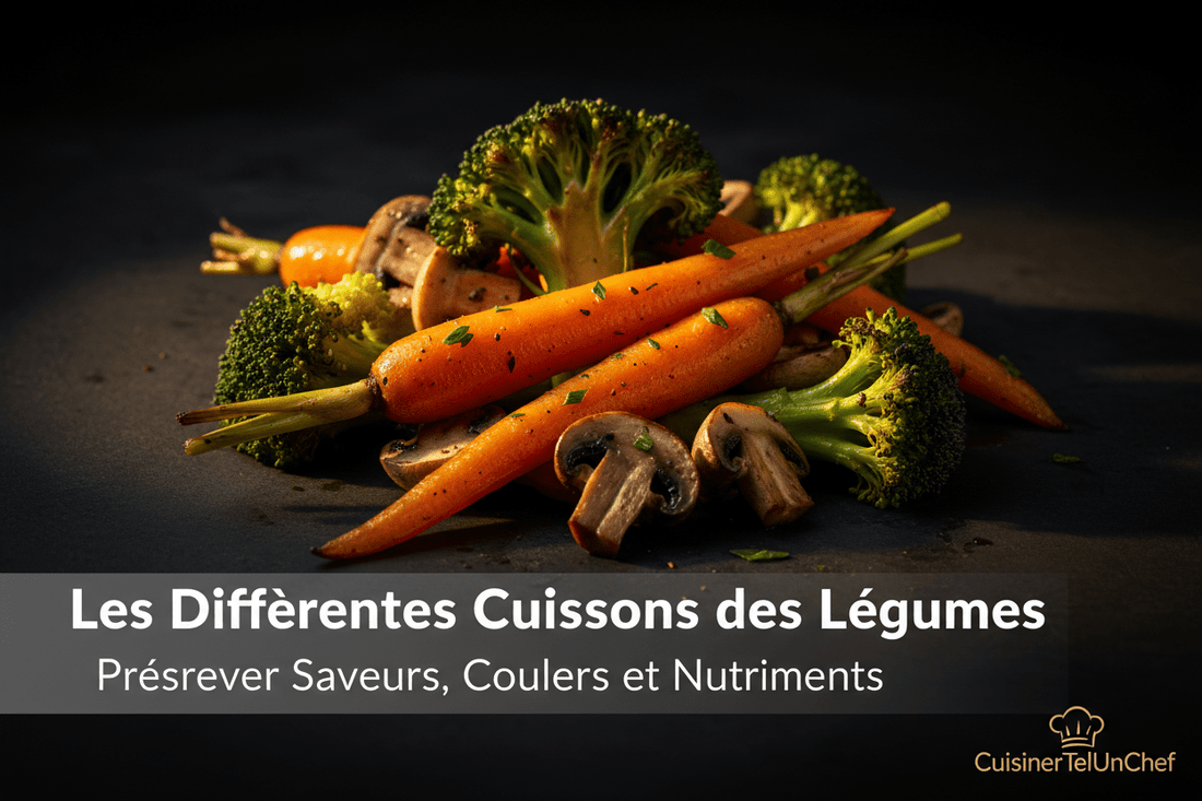 Les Différentes Cuissons des Légumes : pour Préserver Saveurs, Couleurs et Nutriments - cuisinertelunchef