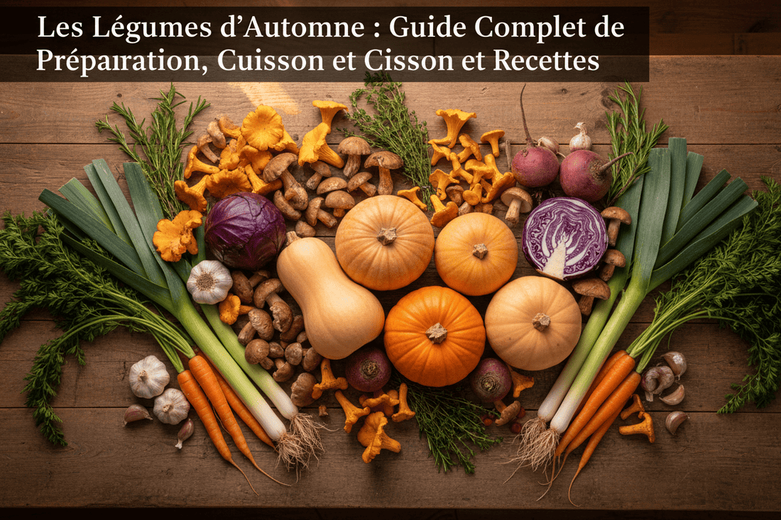 Les légumes d’automne : guide de préparation, cuisson et recettes - cuisinertelunchef
