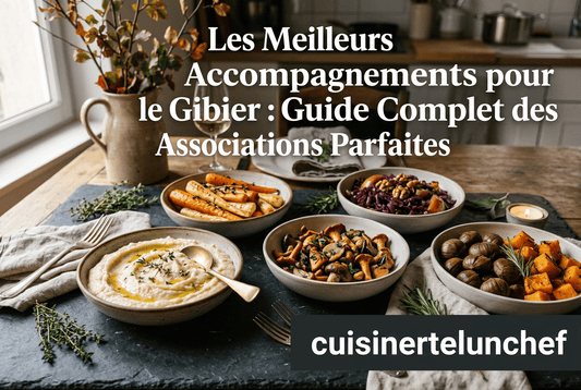 Les Meilleurs Accompagnements pour le Gibier : Guide Complet des Associations Parfaites - cuisinertelunchef