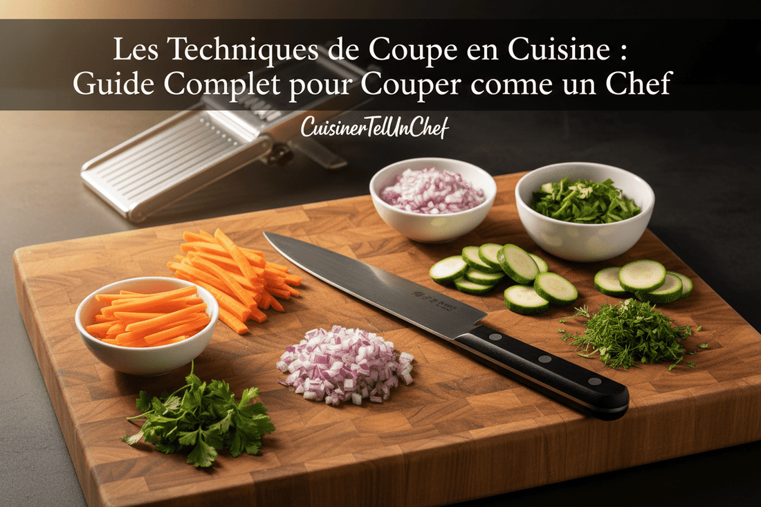 Les Techniques de Coupe en Cuisine : Guide Complet pour Couper comme un Chef - cuisinertelunchef