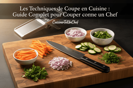 Les Techniques de Coupe en Cuisine : Guide Complet pour Couper comme un Chef - cuisinertelunchef