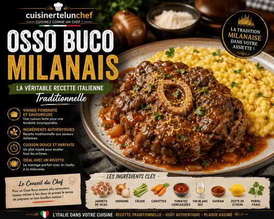 Osso Buco Milanais : La Véritable Recette Italienne Traditionnelle - cuisinertelunchef