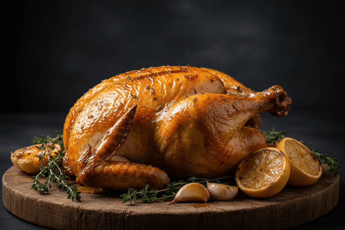 Poulet Rôti au Four : La Recette Traditionnelle avec une Peau Dorée et une Chair Moelleuse - cuisinertelunchef