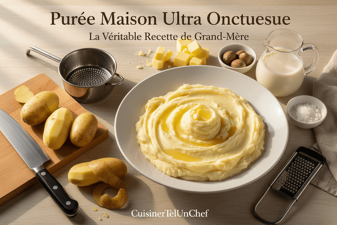 Purée Maison Ultra Onctueuse : La Véritable Recette de Grand-Mère - cuisinertelunchef