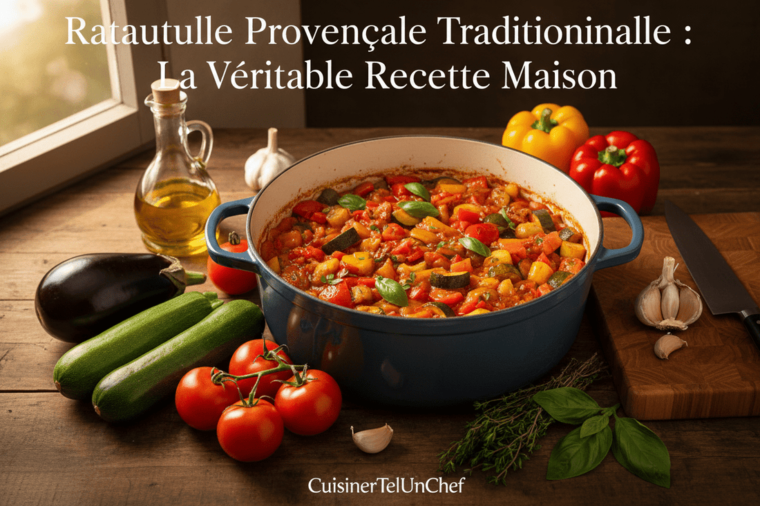 Ratatouille Provençale Traditionnelle : La Véritable Recette Maison - cuisinertelunchef