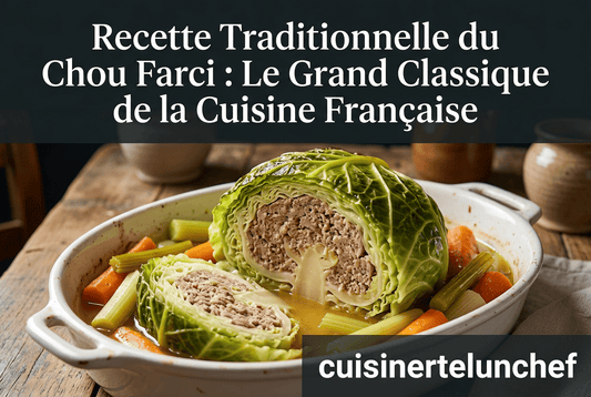 Recette Traditionnelle du Chou Farci : Le Grand Classique de la Cuisine Française - cuisinertelunchef