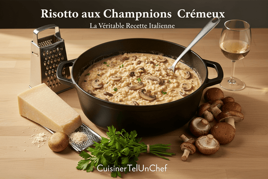 Risotto aux Champignons Crémeux : La Véritable Recette Italienne - cuisinertelunchef