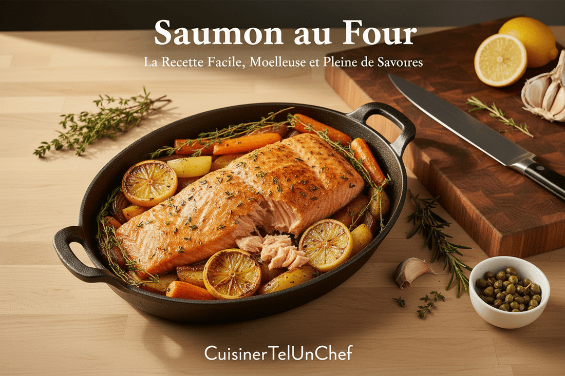 Saumon au Four : La Recette Facile, Moelleuse et Pleine de Saveurs - cuisinertelunchef