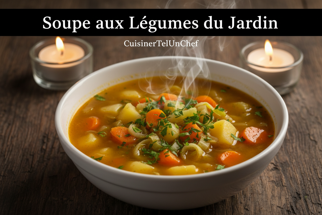 Soupe aux Légumes du Jardin : La Recette Traditionnelle, Saine et Réconfortante-cuisinertelunchef