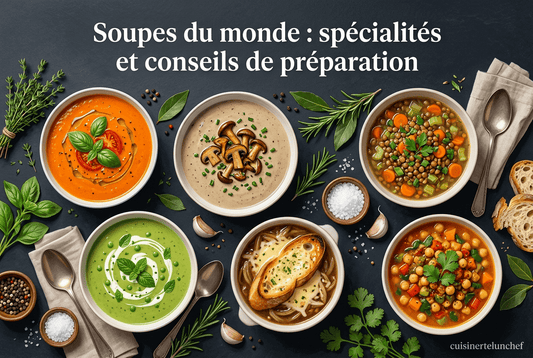Soupes du monde : spécialités et conseils de préparation - cuisinertelunchef