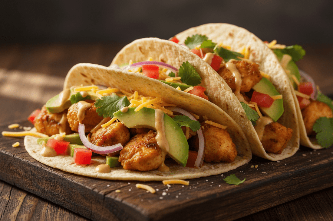 Tacos au Poulet Maison : La Meilleure Recette Facile, Gourmande et Croustillante - cuisinertelunchef
