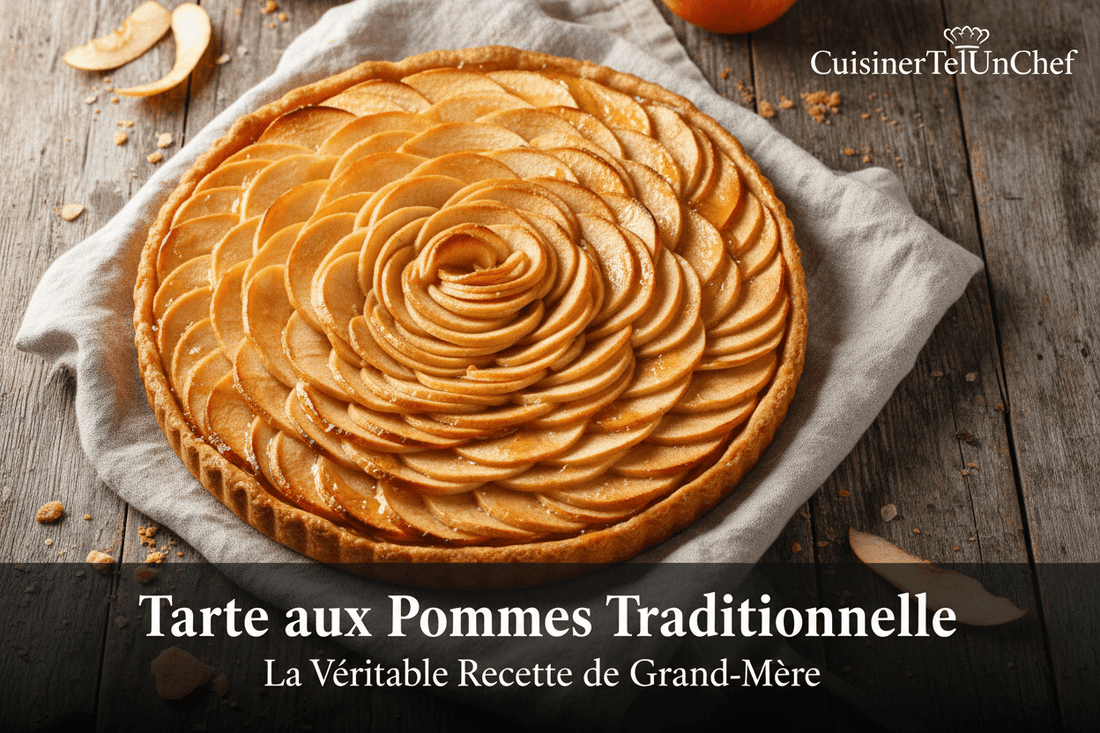 Tarte aux Pommes Traditionnelle : La Véritable Recette de Grand-Mère - cuisinertelunchef