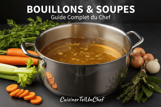 Techniques de Préparation des Bouillons et Soupes : Guide Complet du Chef - cuisinertelunchef