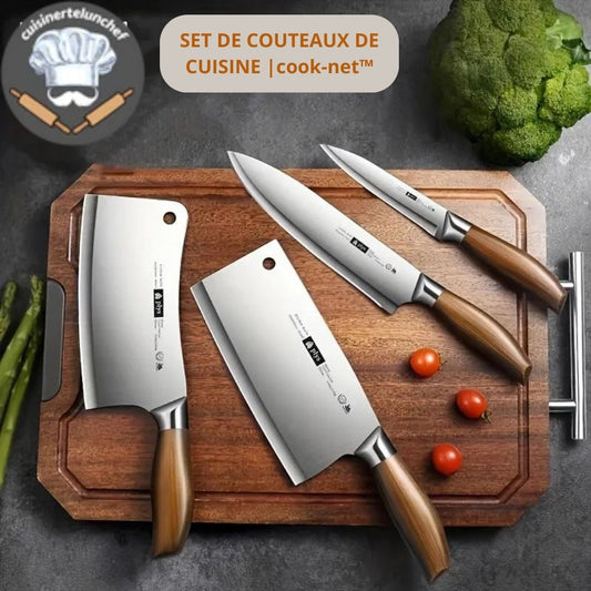 SET DE COUTEAUX DE CUISINE |cook-net™